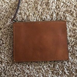 Madewell Small Leather Pouch